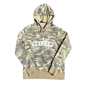 volcom camo hoodie